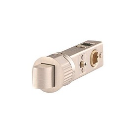 Satin Nickel Plated Privacy Smart Latch with 57mm Backset
