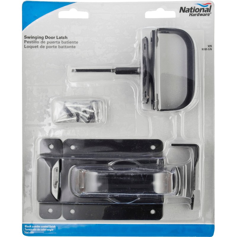 National Hardware N101-576 Swinging Door Latch, Heavy Duty, Interior &