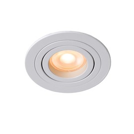 Lucide TUBE - Recessed Spotlight - Ø 9 cm - GU10 - White