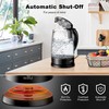 Willz Electric Glass Kettle with Heat Resistant Handle and Cordless