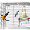 Magnoloran Bird Nest for Cage Bird Breeding Bed Cockatiel Snuggle