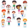 StikArt Teaching Kids Body Parts with Funny Stickers for Classrooms