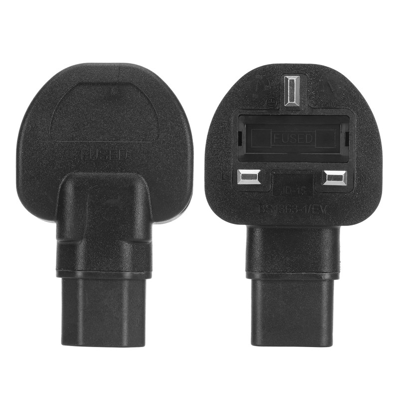 2Pcs to IEC320 C13 Power Adapter Power Cord Adapter Connector