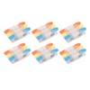 10Pcs Lever Wire Connector Electrical Quick Wiring Connect Inline Splicing