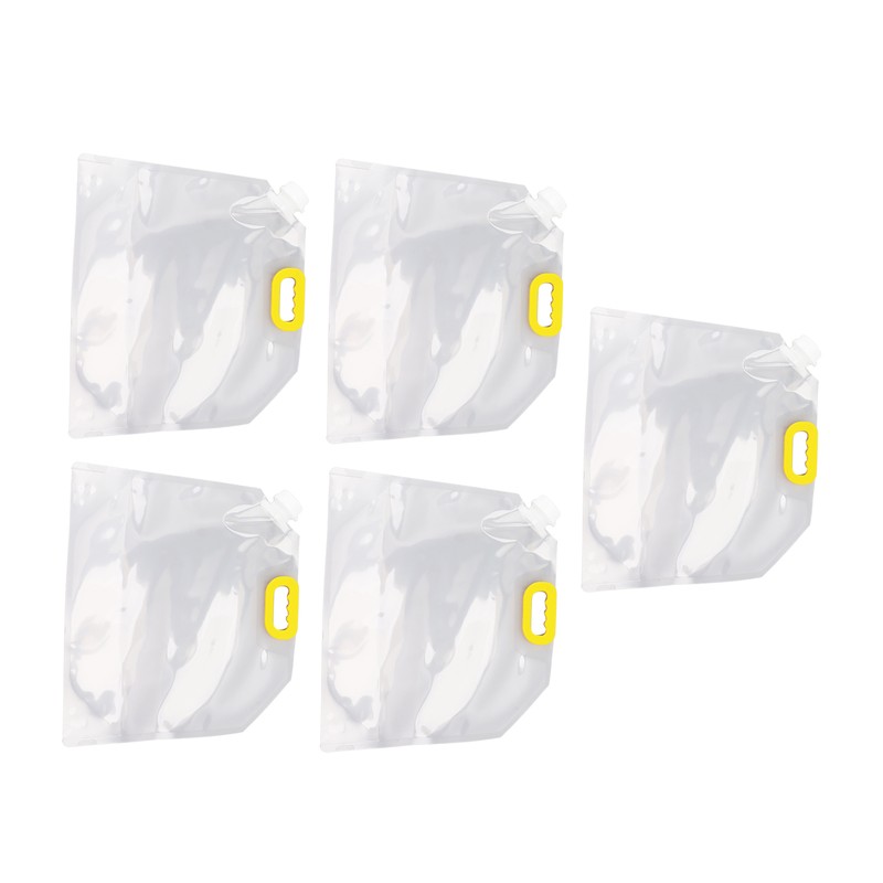 5Pcs Grain Sealed Storage Bag Reusable Transparent Grain Storage Bag