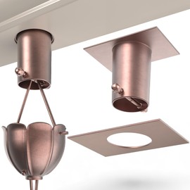 Rain Chains Direct - Rain Chain Gutter Adapter/Installer in Pure Copper