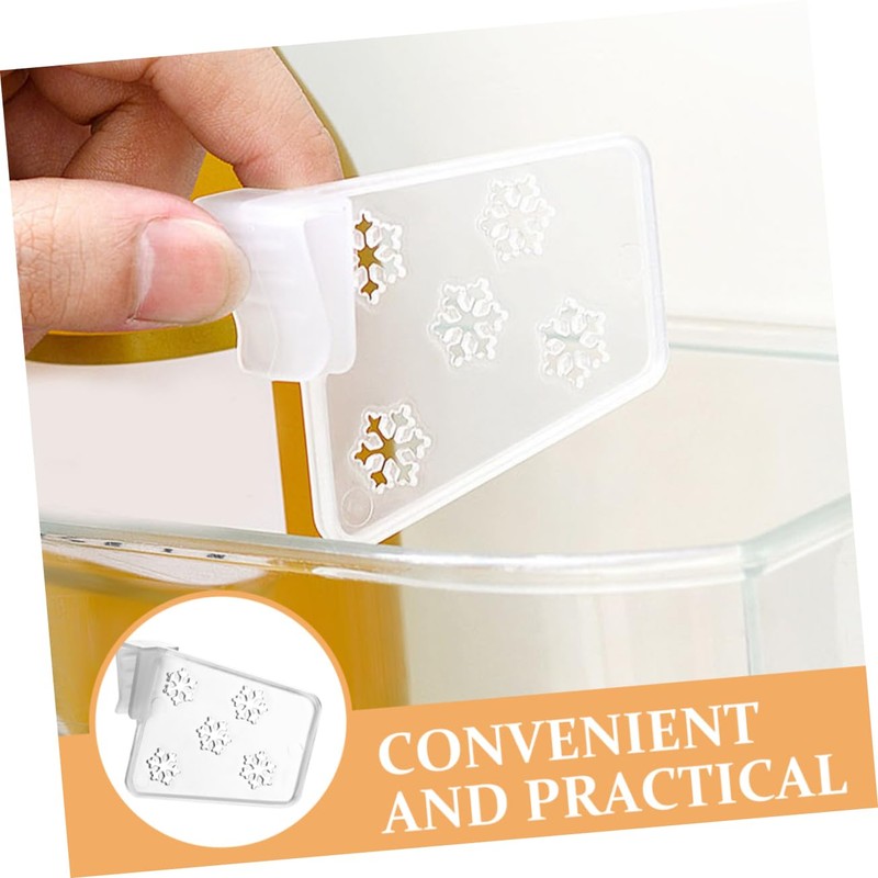 Gatuida 20pcs Fridge Storage Containers Dividers Fridge Organiser Replaceable Refrigerator