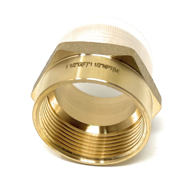 G Thread (British BSPP) Female to NPT Thread Male Pipe