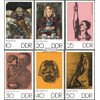 Prophila Collection DDR 1607-1612 (Complete Edition) Stamped 1970 Art (Stamps for Collectors) Painting