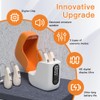 Manzelun Hearing Aids,OTC Behind-the-ear Rechargeable Hearing Amplifiers for Adults Seniors