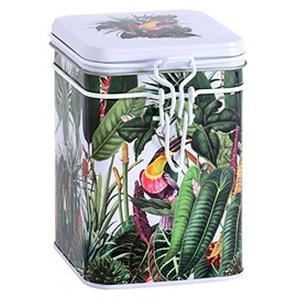 Rainforest Light Square Tea Coffee Caddy 150g