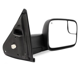 SCITOO Side MIrror Fit For Dodge Tow Mirror Passenger Side Rear View Mirror 2002-2008 For Dodge For Ram 1500 2500 3500 Power Control Heated Manual Telescoping Manual Folding Feature Car mirror