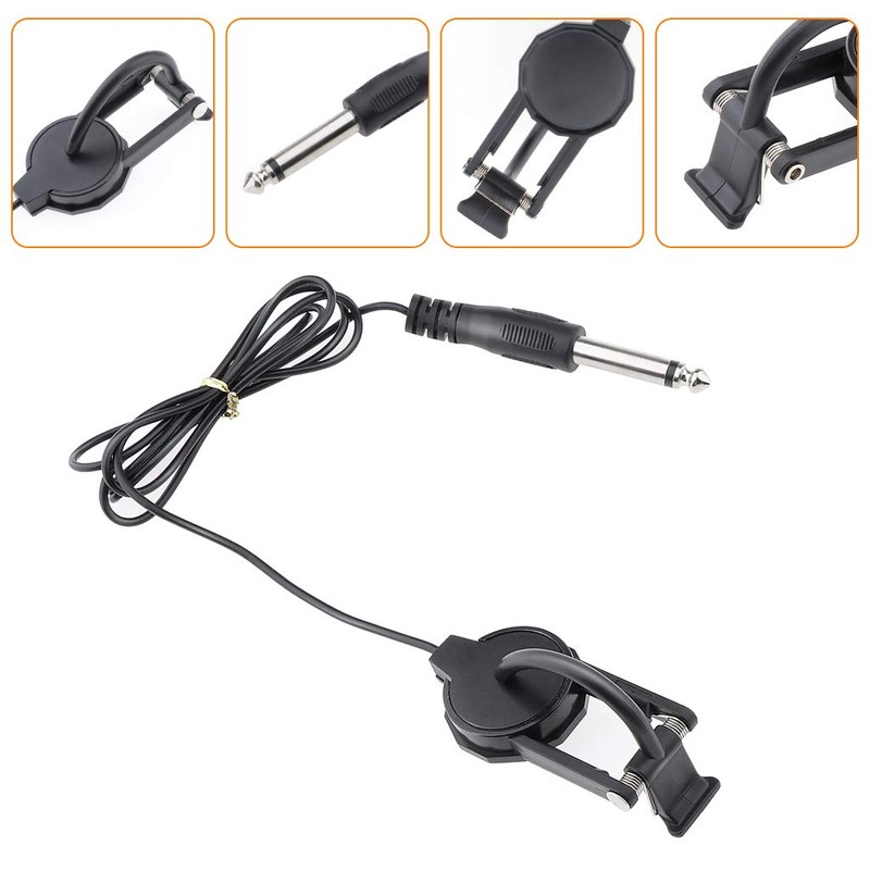 Alnicov WCP-60V Violin Pickup Violin with 6.35mm Jack Plug 2.5m