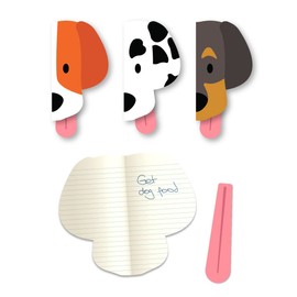 Suck UK | Dog Small Notebook | To Do List Notebook & Stationary Supplies | Goodie Bag Stuffers | Pocket Notebook | Office Accessories | Dog Gifts For Dog Lovers | Aesthetic School Supplies | Set of 3