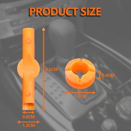 134193 Transmission Shift Linkage Bushing Kit Compatible with Nissan Armada Pathfinder Frontier Titan, Transmission Shifter Linkage Cable Bushing Repair Kit Xterra In-finiti QX56 QX80 Suzuki Equator