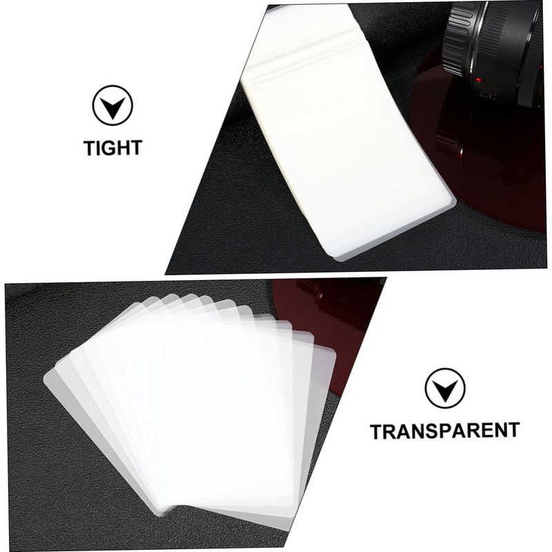STOBOK Lamination Supplies Laminating Sheets Plastic Laminating Film for Signs