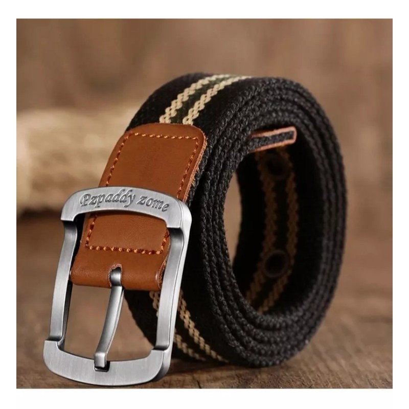 MINI BOXX Cinturones Para Hombre Casual Cinturón De Lona Ajustable