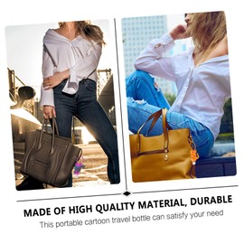 FRCOLOR 2sets Mini Travel Bottles Leakproof Liquid Containers Portable Travel Bottle Set Hand Soap Dispenser 6pcs*2 Random Color