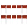 sourcing map 20 Pcs Metallized Polypropylene Film Capacitors, CBB22 250V