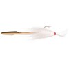 Bomber Lures Jig-N-Eel Striper Jig, Blanco, 3 onzas