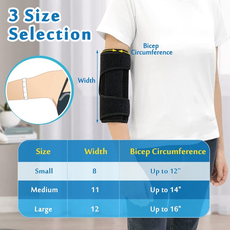 Pediatric Elbow Brace Child Straight Arm Splint Kids Elbow Immobilizer