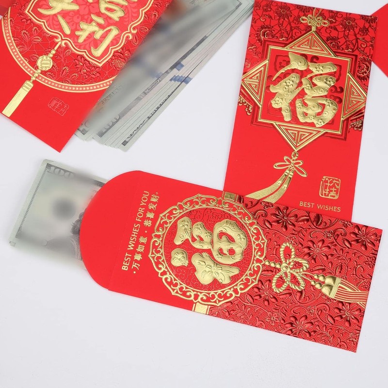 Chinese Red Envelopes,Lucky Money Envelopes -2026 New Horse Years Lucky