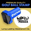HODL 21 Ball Badge - Golf Ball Stamp, (The America