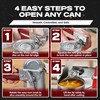 Chef-Master Commercial Can Opener, Multi-Purpose Can-Opener Manual, Easy Turn Anti-slip