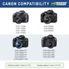 Wasabi Power LP-E10 Battery for Canon EOS Rebel T7, T6,