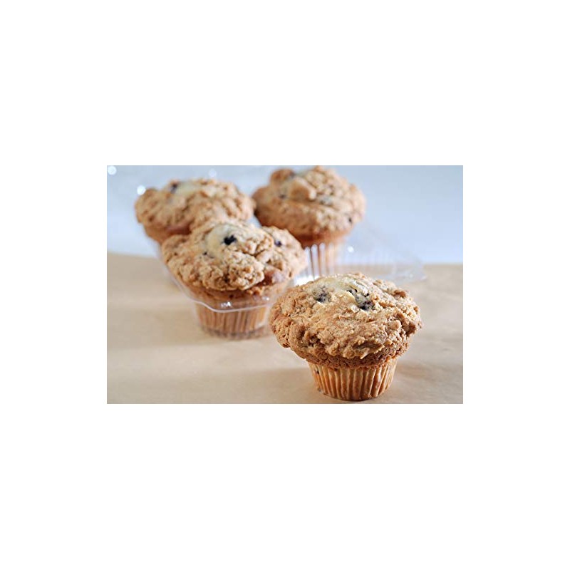 Poppie's Dough Fresh Baked Large Gourmet Muffins (12 Pieces) Blueberry