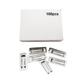 Paper Clips, Silver, 100 Pieces/Set, Paper Clips, Durable and Rustproof Paper Clips, Idea for School, Office, Classroom, File Clip, Metal Paper Clips, Small and Office Clips, Large, Corrosion