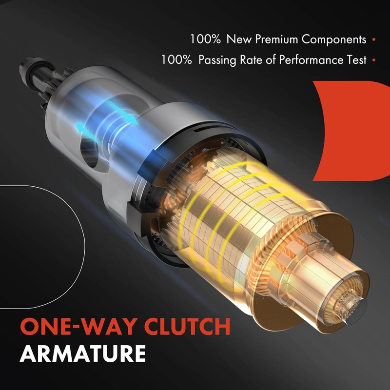 A-Premium Starter Motor Compatible with Scion FRS 2013-2016 & Subaru