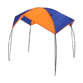 Pwshymi Boat Sun Shelter Fishing Sun Shade Sailboat Awning Cover Fishing Canopy Tent Sun Shade(4 Persons) Freestandingshelter Inflatable Boat Canopy Bicicletas y piezas de repues