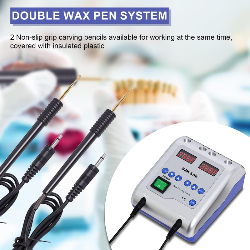 Dental Electric Wax Carver with Wax Carving Pen Knife for