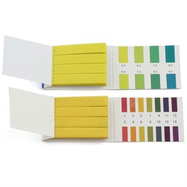 PZRT 2-Pack Ph 1-14 & PH5.5-9.0 PH Test Strips Extensive Precision Test Paper Color Chart Water Soil Testing Kit