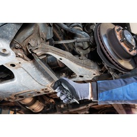 HAZET 2165-3 400 mm Pry Bar - Bright Nickel-Plated