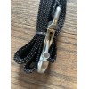 Martha Stewart Nylon Dog Leash Black 5 Ft Long 3/4"