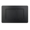 Wunderbad Push Plate Black Matt Stainless Steel Compatible with Geberit
