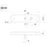 Ee141h - Number Plate Reflector Kit