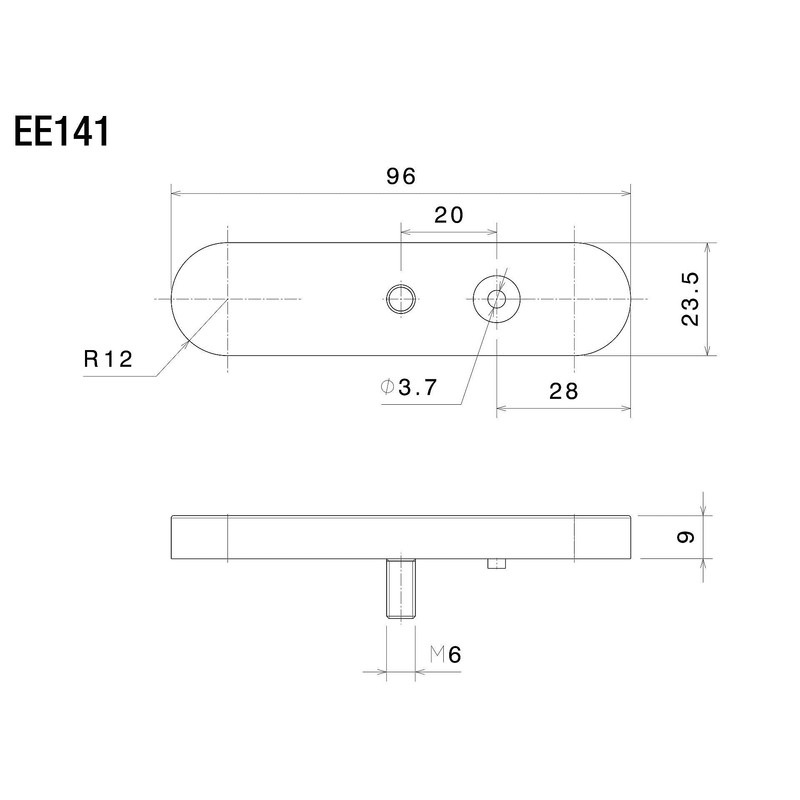 Ee141h - Number Plate Reflector Kit