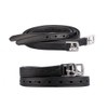 SIE Wrapped supersoft stirrup leathers (45'', Dark Brown)