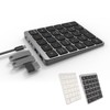 Numeric Keyboard Mini USB Rechargeable Wired 28 Keys Thin Portable