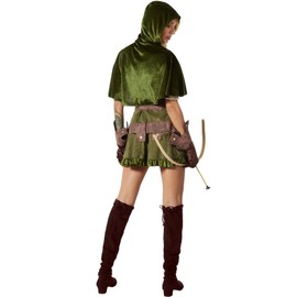 dressforfun Women's Fancy Dress Costumes, Forest Fairy Costume Women, Forest Elf Costume, Medieval Clothing Women, Carnival Costume Women, Fairy Costumes for Adults, Cosplay, Carnival Costume Women -