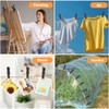 10 PCS Spring Clamps, LongYeah 4.5 Inch Plastic Spring Clips