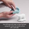 Ellia, Polar Bear Porcelain Aroma Diffuser, Holiday Décor for Essential