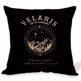 OUZ Fourth Wing Merch, Basgiath War College Pillow Cover, Inspired Gift for Dragon 2 Sided Pillowcase, Birthday Graduation Gift Pillow Case Decor, Home Decor18x18Inch (Black-04)