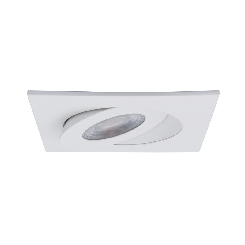 WAC Lighting Lotos 4in LED Square Adjustable Recessed Light 5-CCT