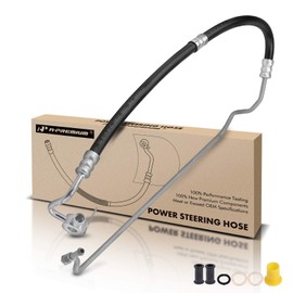 A-Premium Power Steering Pressure Hose Line Assembly Compatible with Toyota Tundra 2000-2006, Sequoia 2001-2007, 4.7L, Pump to Gear/Rack, Replace # 444100C071, 444100C072