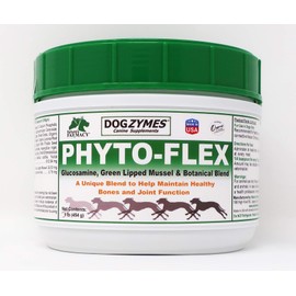 Dogzymes Phyto Flex - Glucosamine, Chondroitin, MSM and Hyaluronic Acid… (1 Pound)