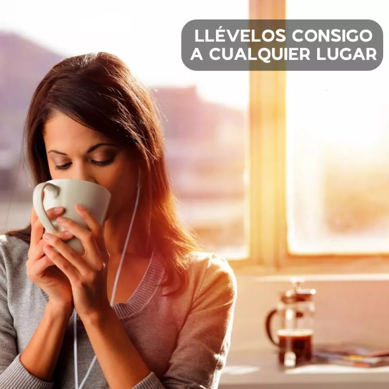 Maíz 3pz Audifonos In-ear Alambricos Manos Libres Pc Jack 3.5mm